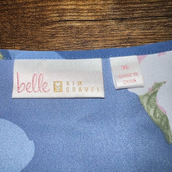 Belle - By Kim Gravel - Flower Print Top - Picture 5 of 8